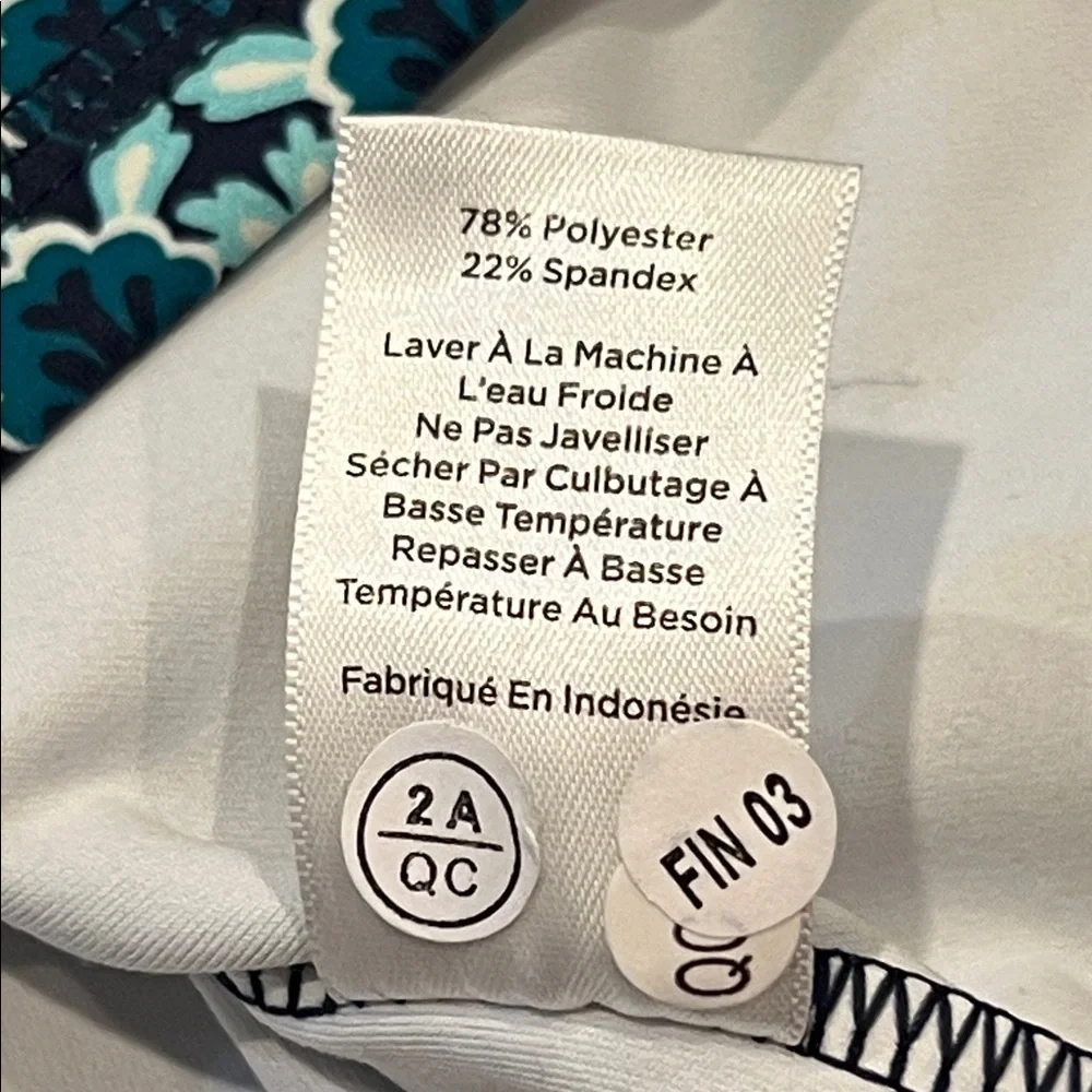 T by Talbots OUT & ABOUT HALF-ZIP PULLOVER - FASCINATING SCALLOP Sz M Sporty - Picture 11 of 13